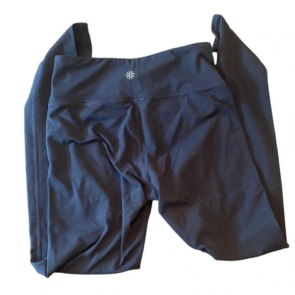 Athleta Set Of Two Body Leggings Blue & Black - Picture 13 of 15